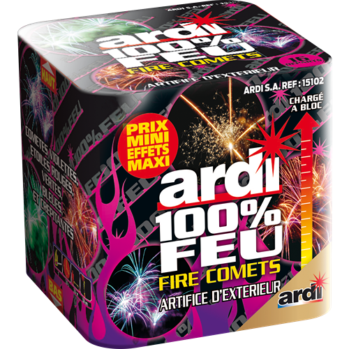 Feux d'artifice COMPACT FIRE COMETS®