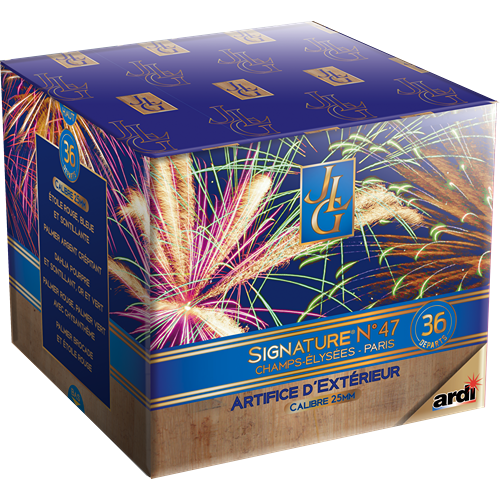 Feux d'artifice COMPACT SIGNATURE® N°47®