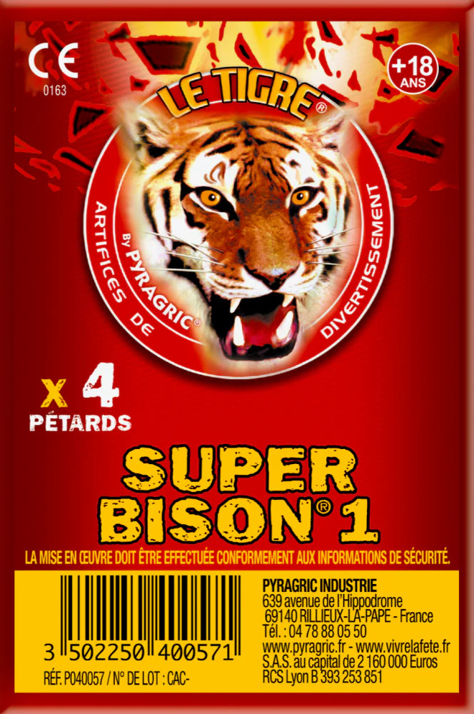 Pétard Le Tigre® Bison® T1