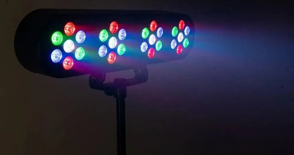 Lumière LED® multicolore + Support de Lumière + télécommande