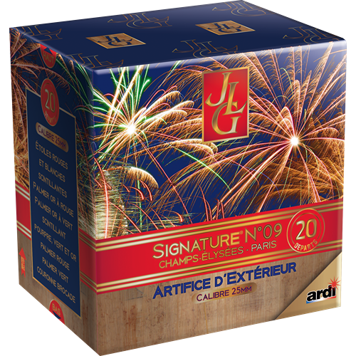 Feux d'artifice COMPACT SIGNATURE N°09®