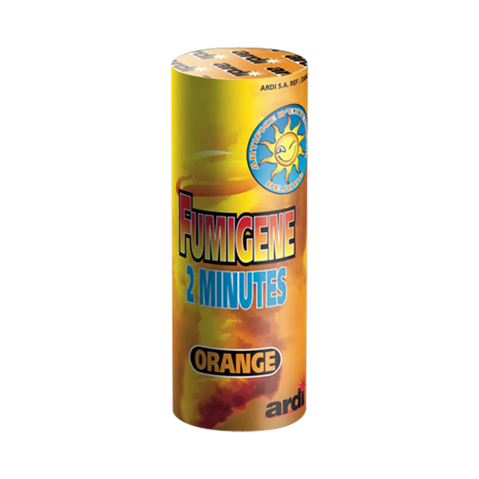 Fumigène en pot ® Orange 2 minute