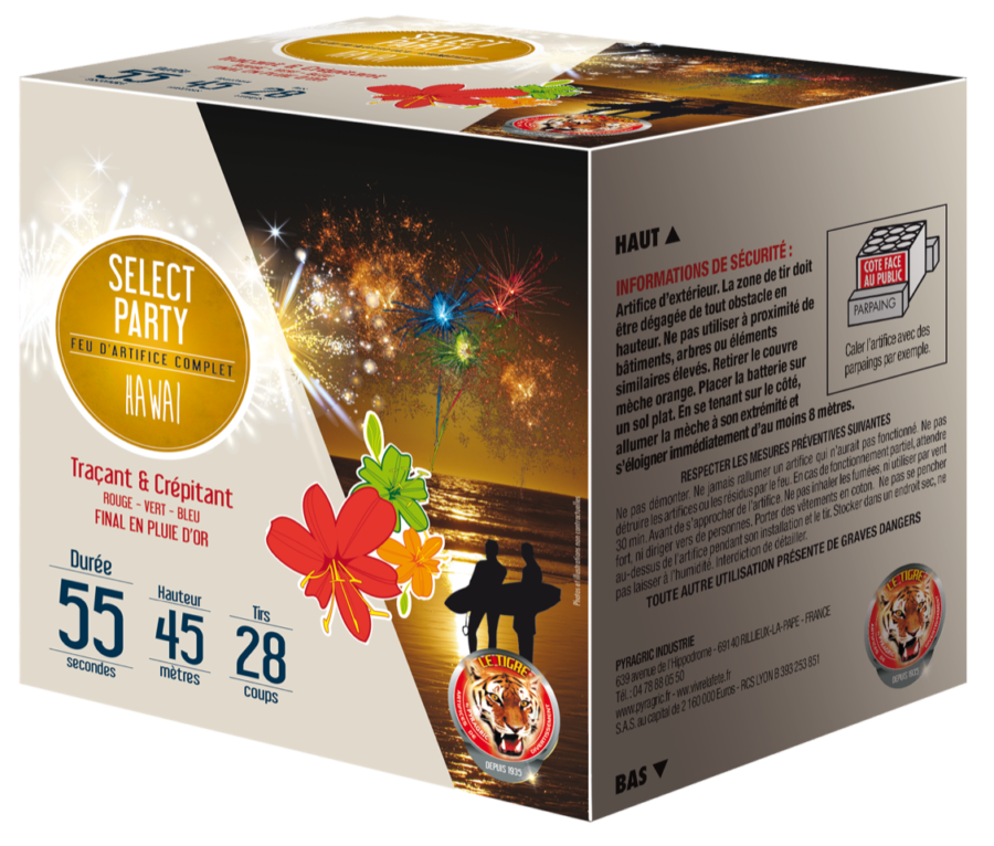 Feux d'artifice Compact HAWAI®