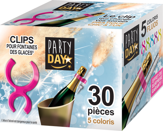 Clip de fontaine des glaces® PACK