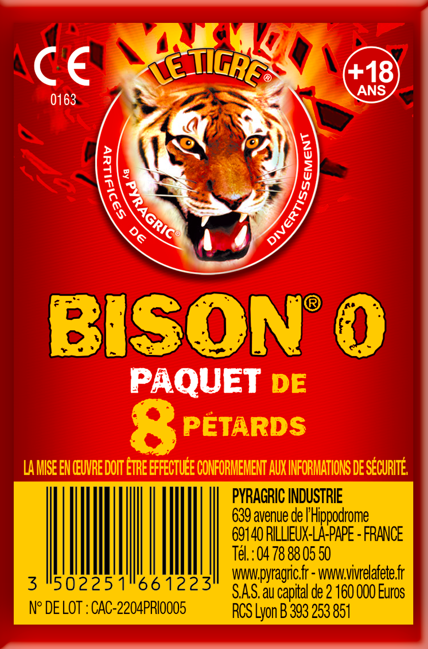 Pétard Le Tigre® Bison® T0