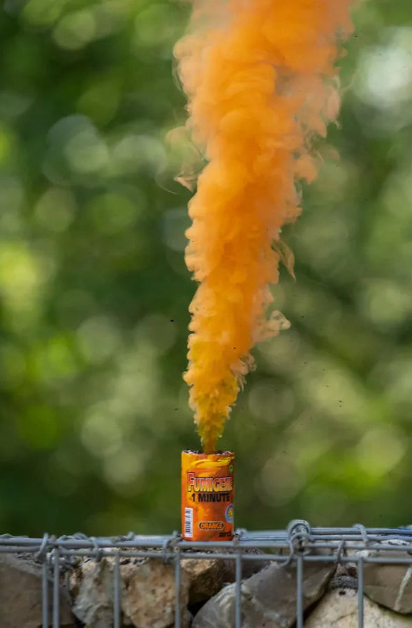 Fumigène en pot ® Orange 1 minute