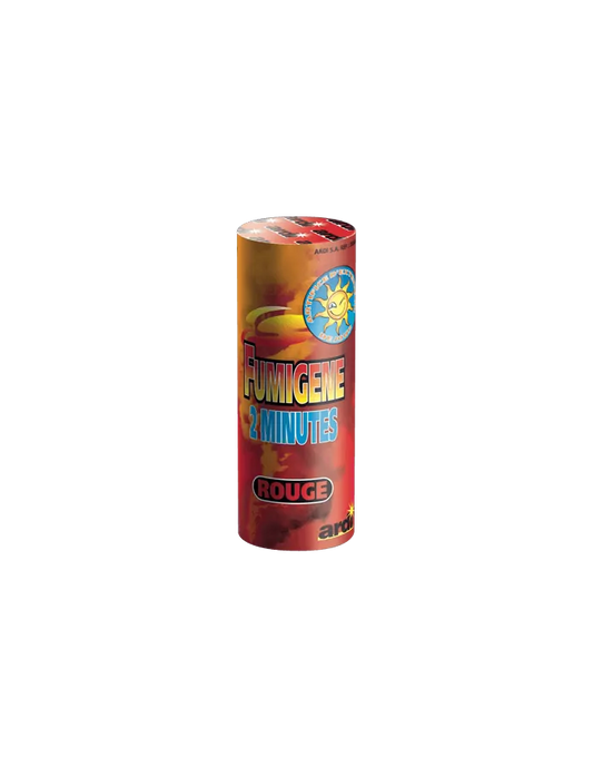 Fumigène en pot ® Rouge 2 minute
