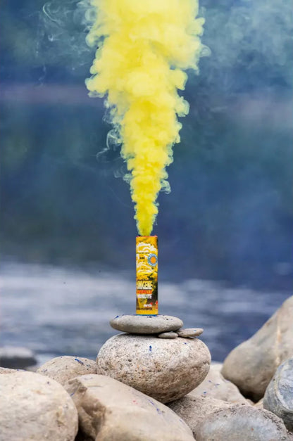 Fumigène en pot ® Jaune 2 minute