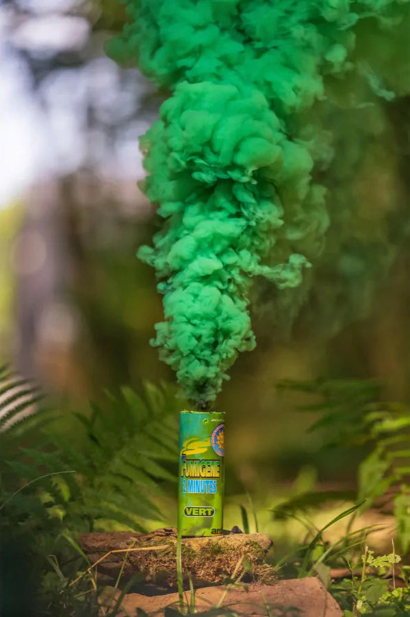 Fumigène en pot ® Vert 2 minute