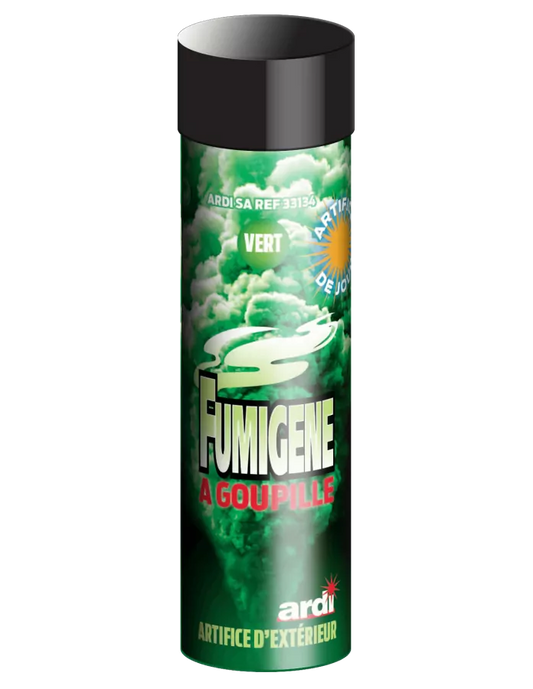 Fumigène a goupille® Vert 1 minute