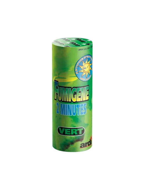 Fumigène en pot ® Vert 2 minute