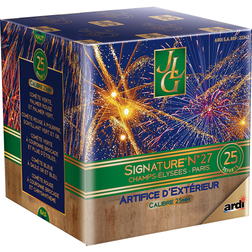 Feux d'artifice COMPACT SIGNATURE® N°27®