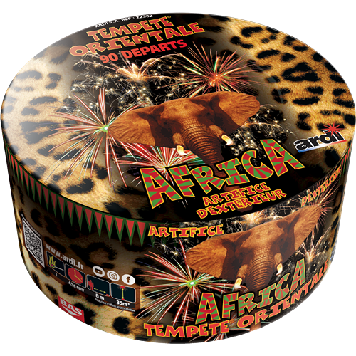 Feux d'artifice COMPACT TEMPÊTE ORIENTALE®