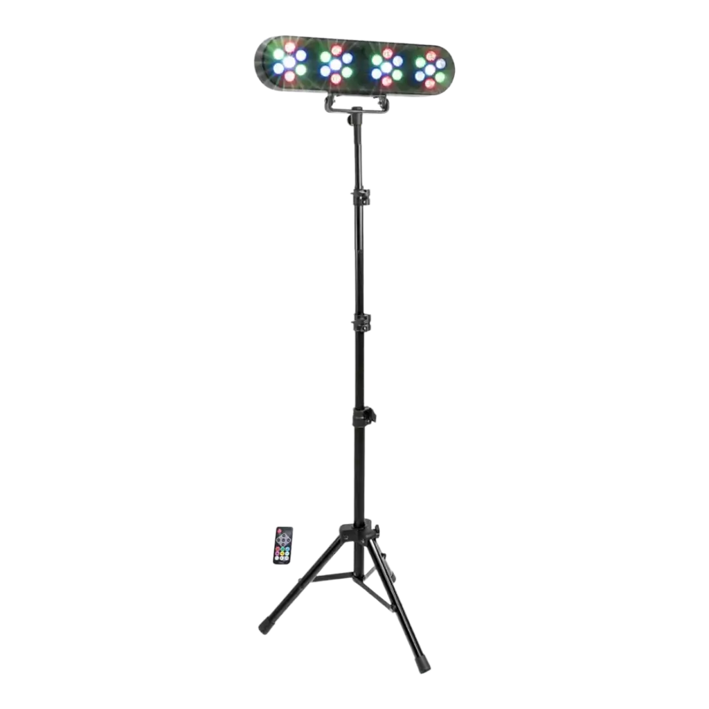 Lumière LED® multicolore  + Support de Lumière + télécommande