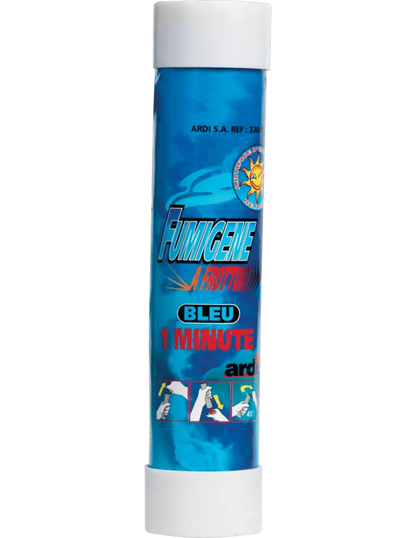 Fumigène a frottoir® Bleu 1 minute