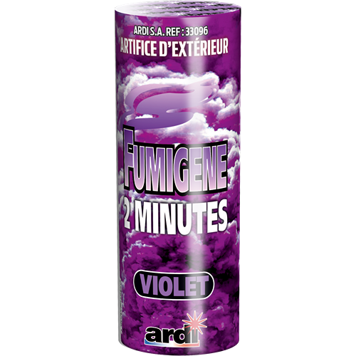 Fumigène en pot ® Violet 2 minute