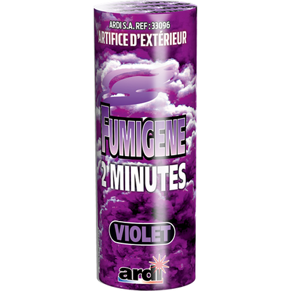 Fumigène en pot ® Violet 2 minute
