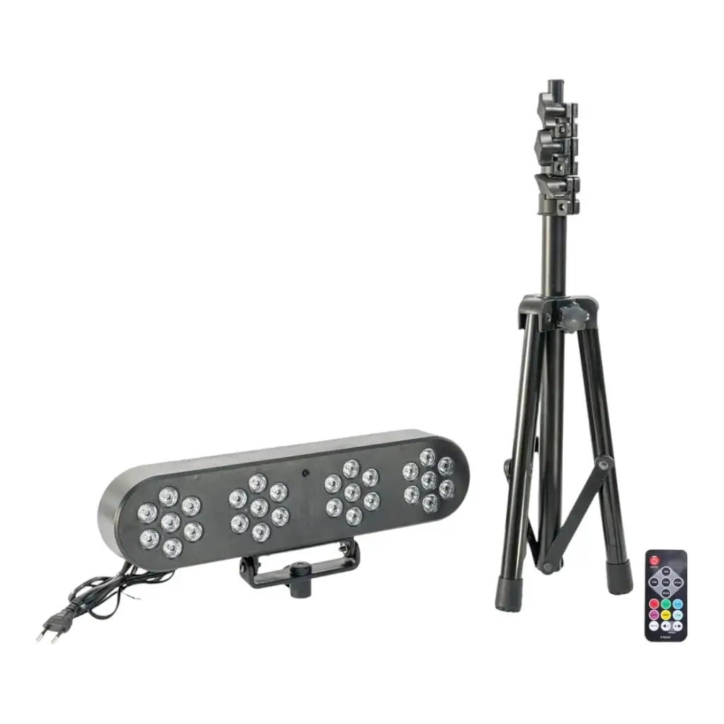 Lumière LED® multicolore  + Support de Lumière + télécommande