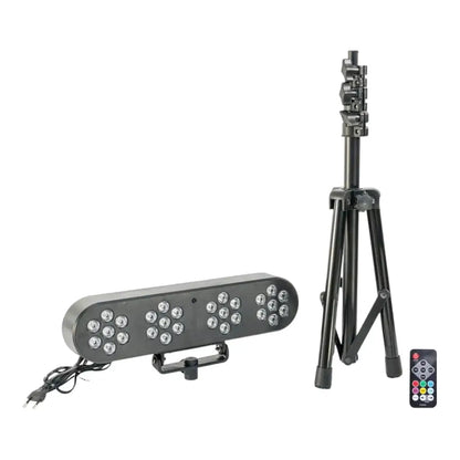 Lumière LED® multicolore  + Support de Lumière + télécommande