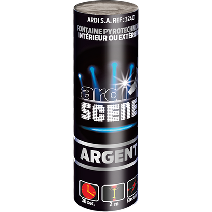 Jets de scene® ARGENT 2m/30s