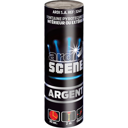 Jets de scene® ARGENT 2m/30s