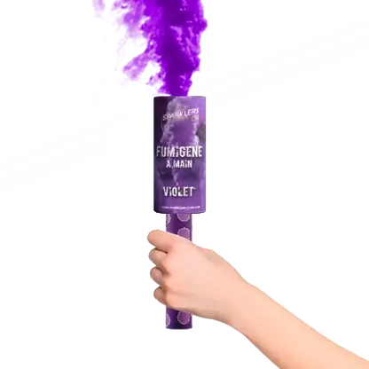 Fumigène à mains® Violet 45 secondes