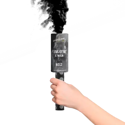 Fumigène à mains® Noir 45 secondes