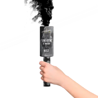 Fumigène à mains® Noir 45 secondes