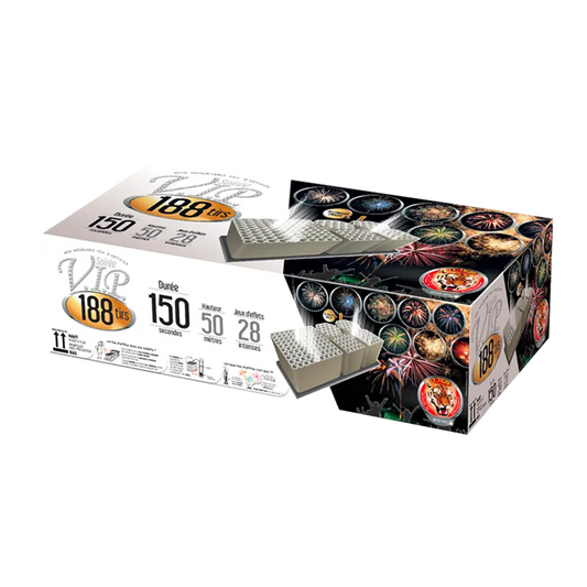 Feux d'artifice Automatique SOIRÉE V.I.P 188®