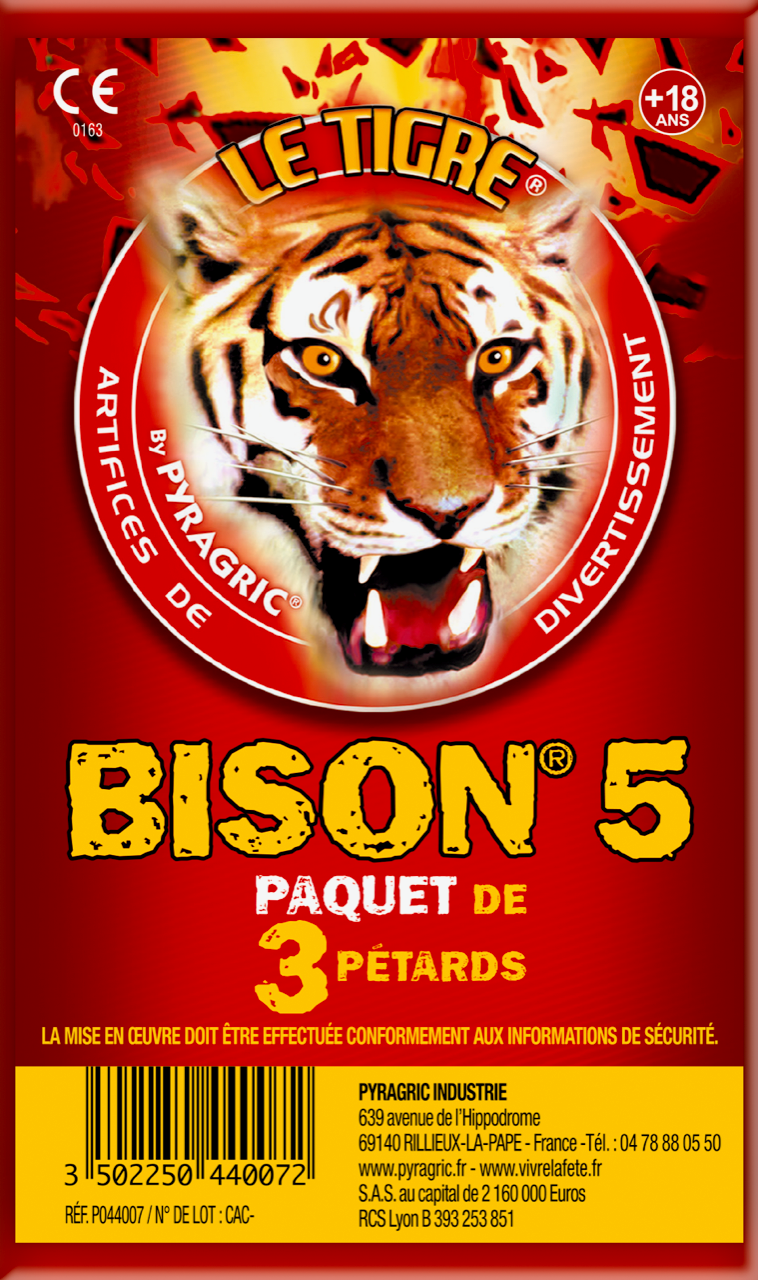 Pétard Le Tigre® Bison® T5