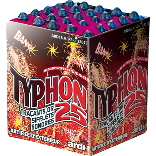 Feux d'artifice Compact TYPHON 25®
