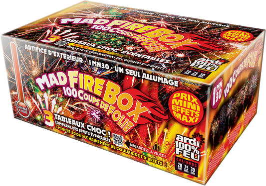 Feux d'artifice Automatique MAD FIRE BOX®