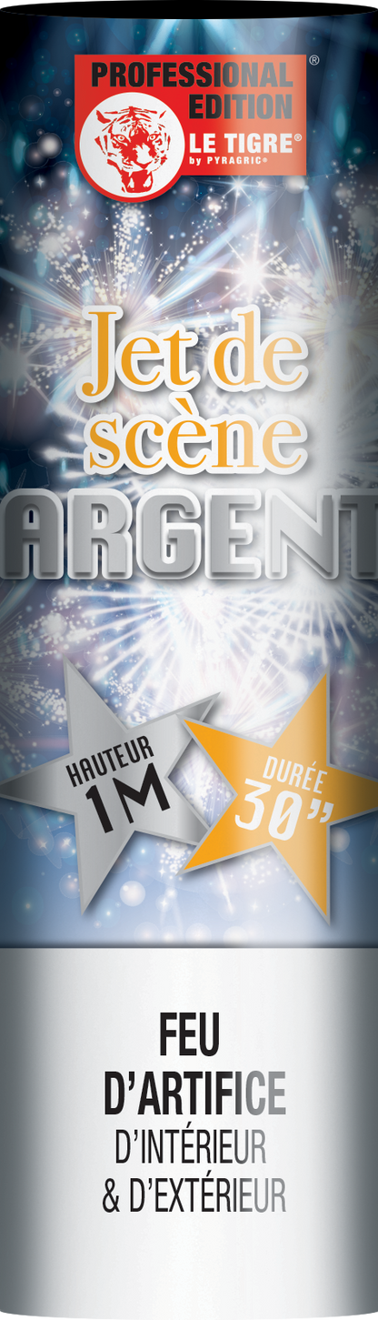 Jets de scene® ARGENT 1m/30s