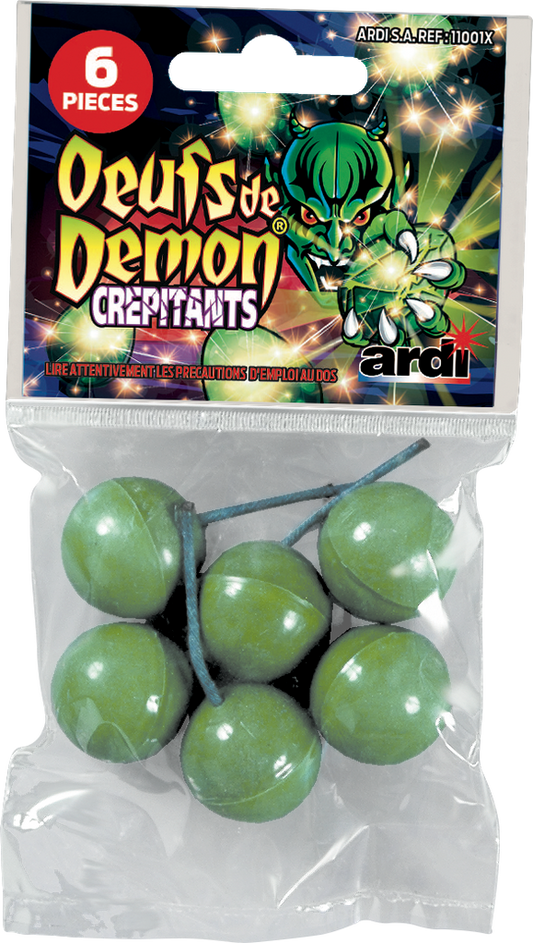 Oeufs de démon® crépitant