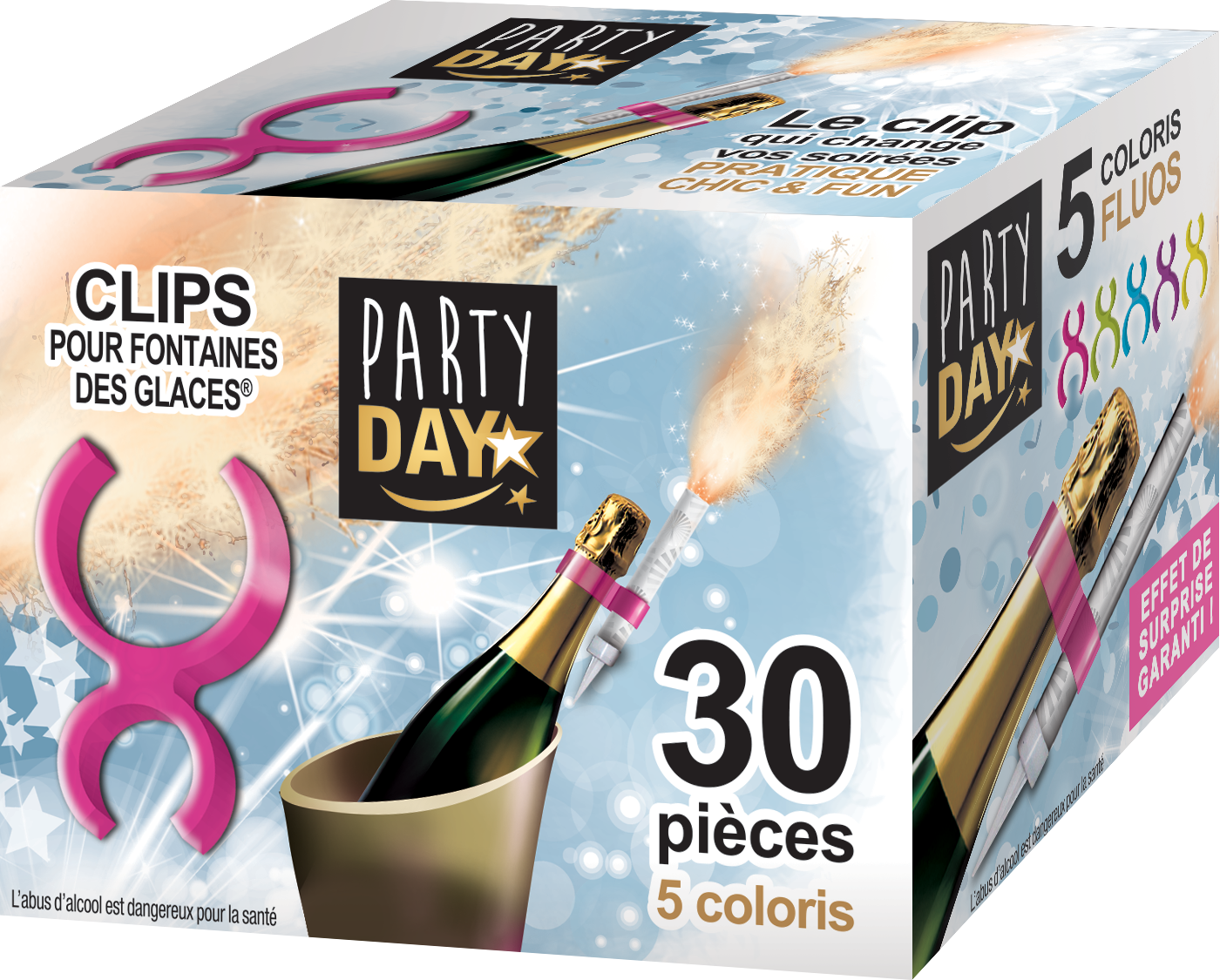 Clip de fontaine des glaces® PACK