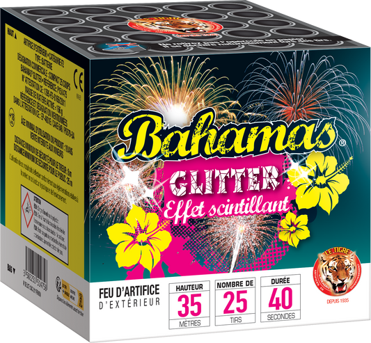 Feux d'artifice Compact BAHAMAS GLITTER®