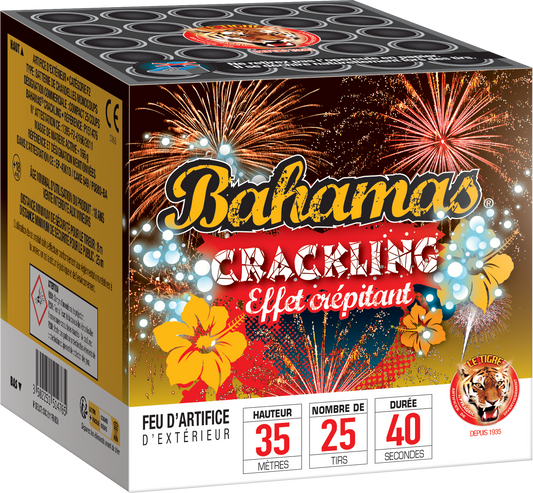 Feux d'artifice Compact BAHAMAS CRACKLING®