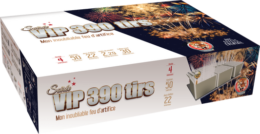 Feux d'artifice Automatique SOIRÉE V.I.P 390®