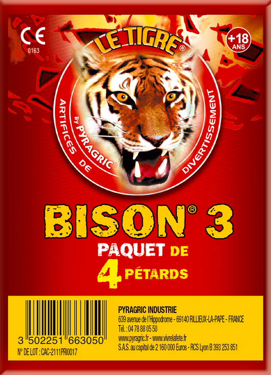 Pétard Le Tigre® Bison® T3