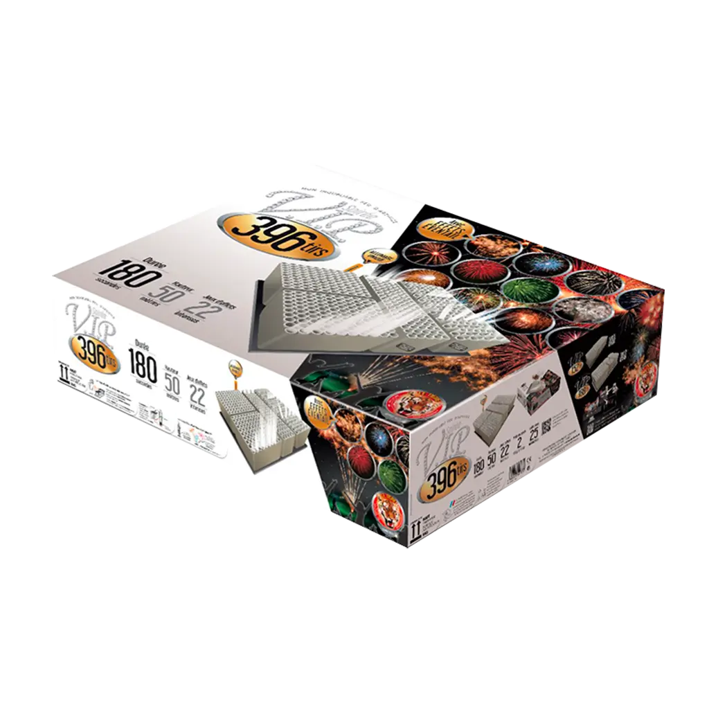 Feux d'artifice Automatique SOIRÉE V.I.P 396®