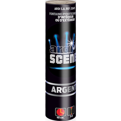 Jets de scene® ARGENT 3m/40s