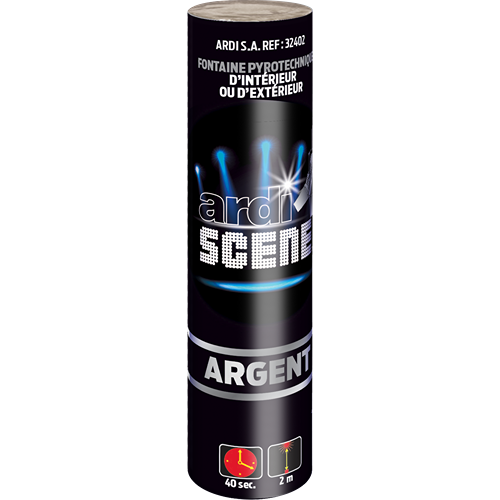 Jets de scene® ARGENT 2m/40s