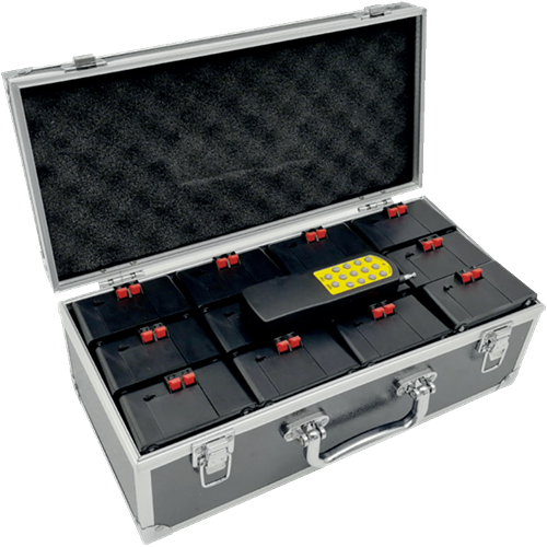 VALISETTE DE 12 SYSTÈMES DE TIR® POUR 12 JETS DE SCÈNE®