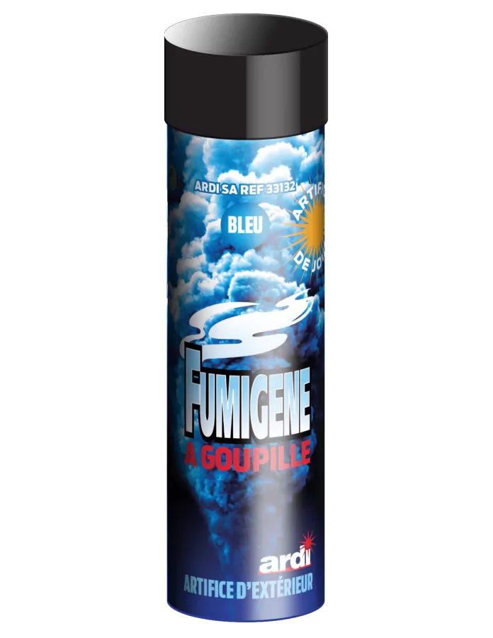 Fumigène a goupille® Bleu 1 minute