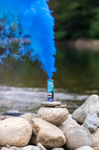 Fumigène a goupille® Bleu 1 minute