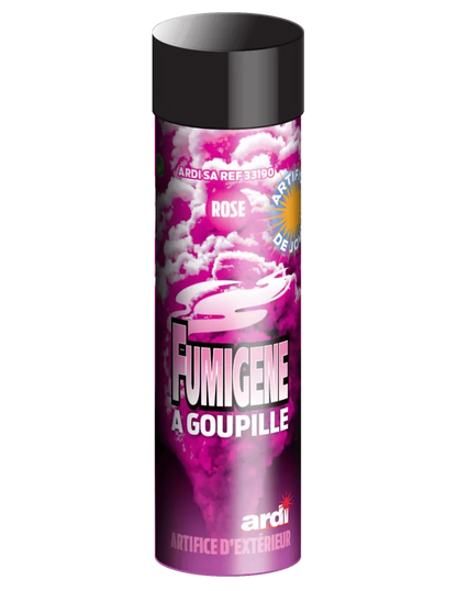 Fumigène a goupille® Rose 1 minute