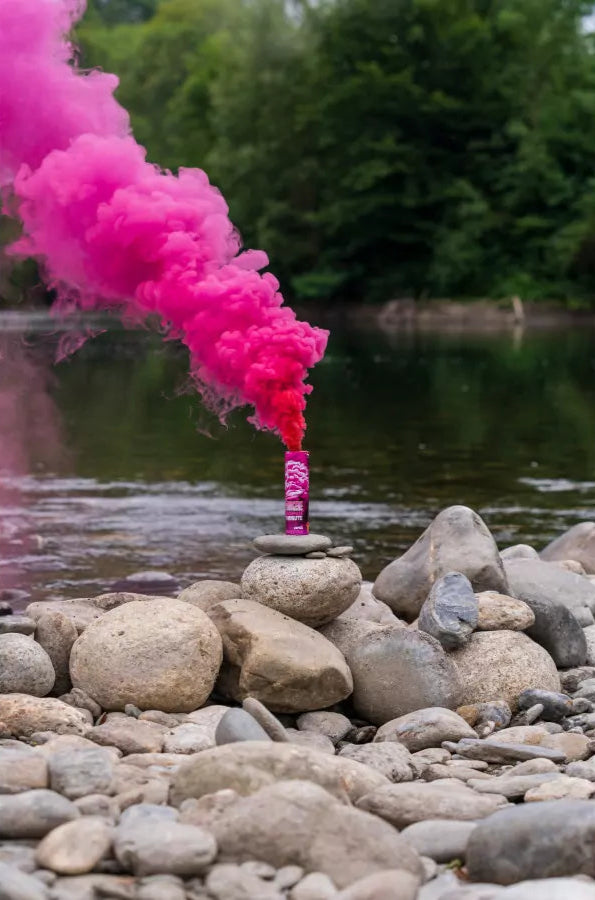 Fumigène a goupille® Rose 1 minute
