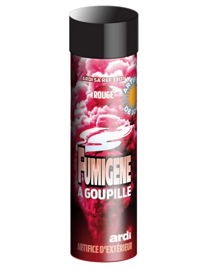Fumigène a goupille® Rouge 1 minute