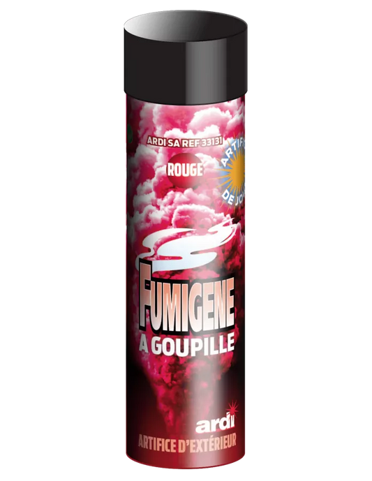 Fumigène a goupille® Rouge 1 minute