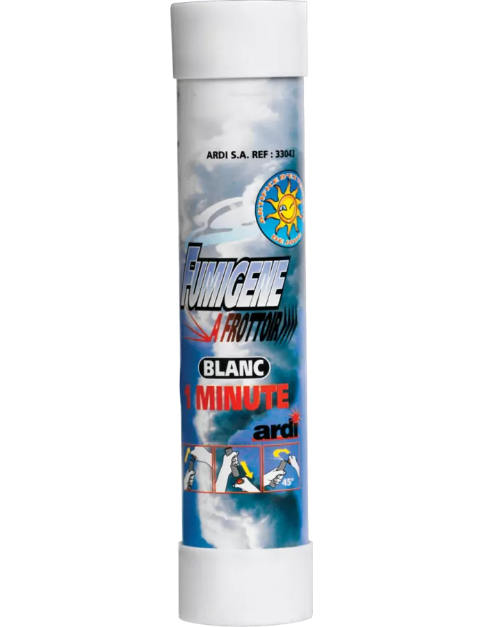 Fumigène a frottoir® Blanc 1 minute